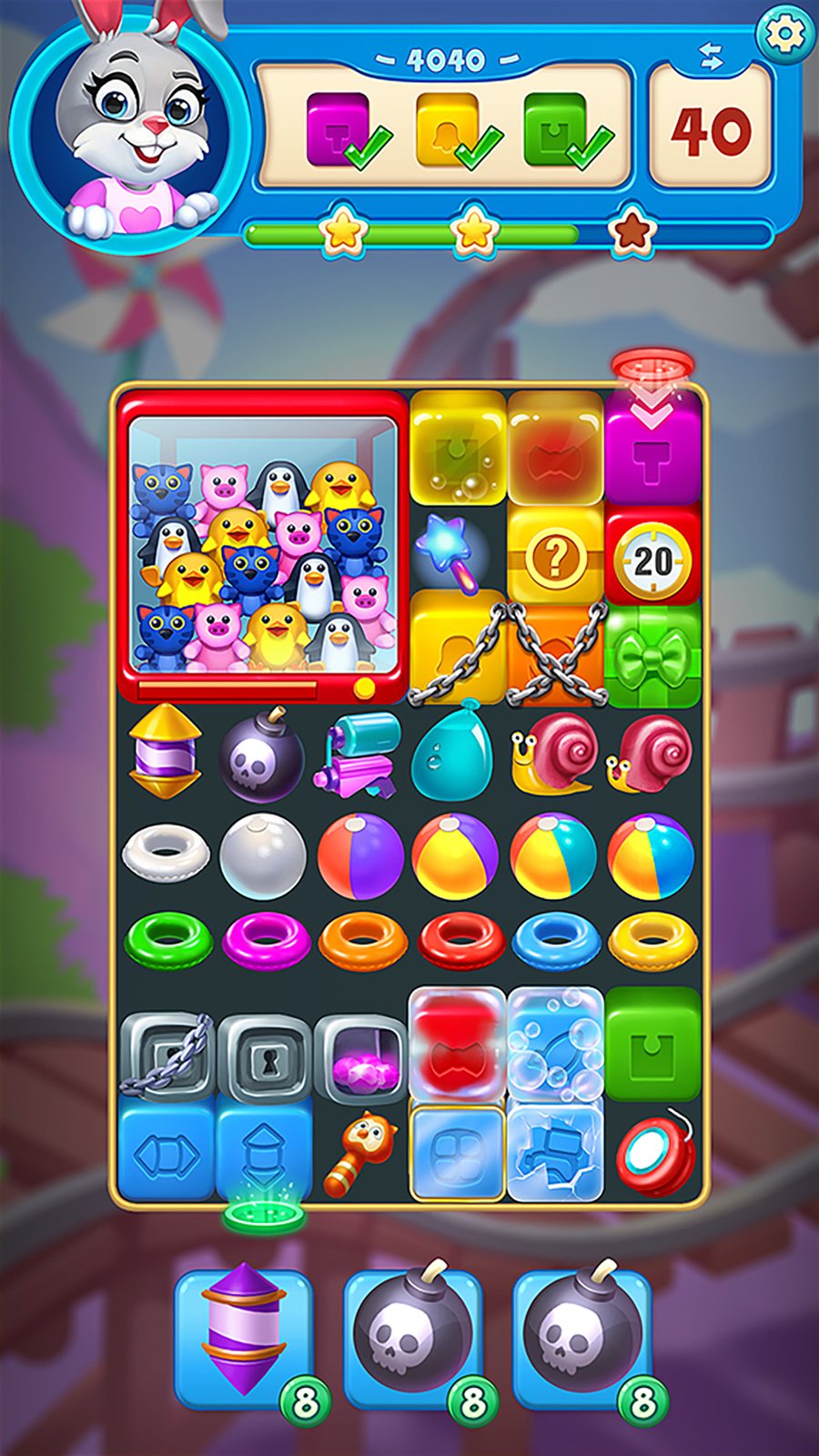 Screenshot from Pop Crush Match 3